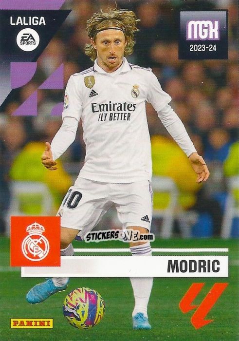 Sticker Modric - LaLiga 2023-2024. Megacracks n. 246 - Panini