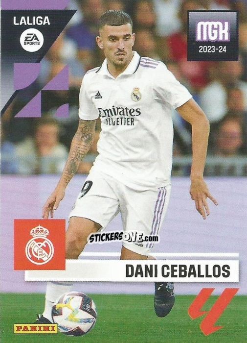 Figurina Dani Ceballos - LaLiga 2023-2024. Megacracks n. 248 - Panini