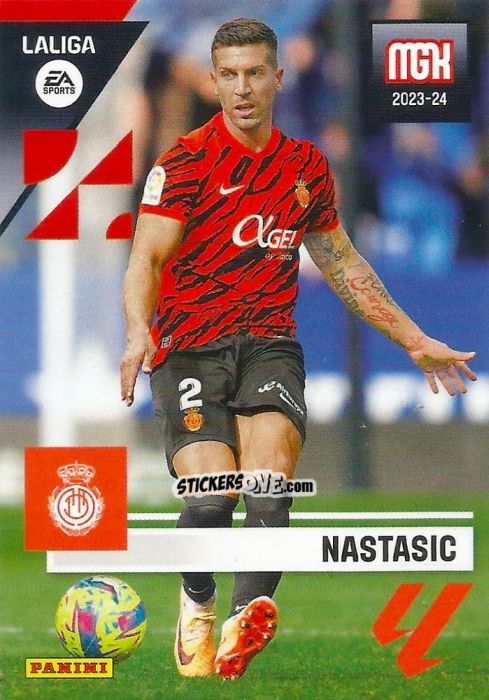Sticker Nastasic - LaLiga 2023-2024. Megacracks n. 260 - Panini