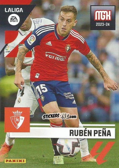 Cromo Rubén Peña