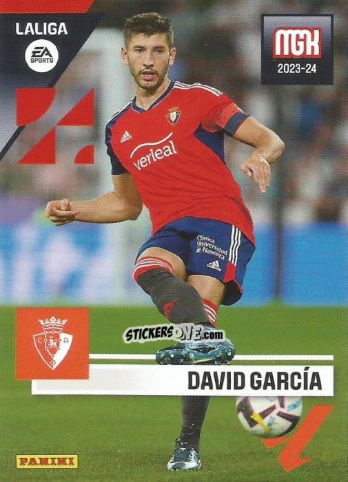 Sticker David García - LaLiga 2023-2024. Megacracks n. 278 - Panini