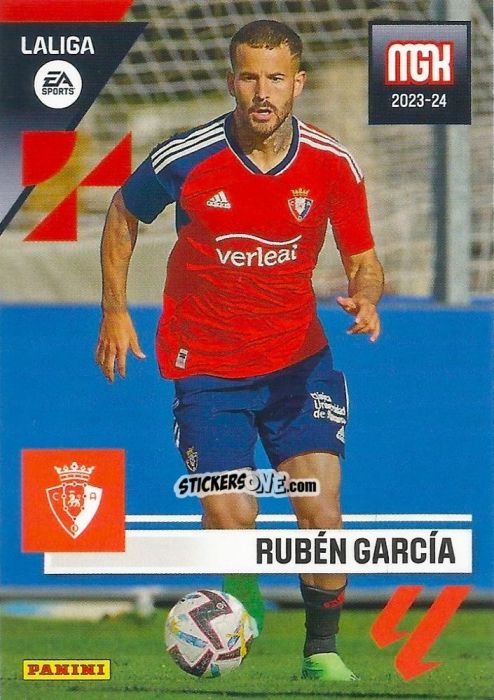 Cromo Rubén García