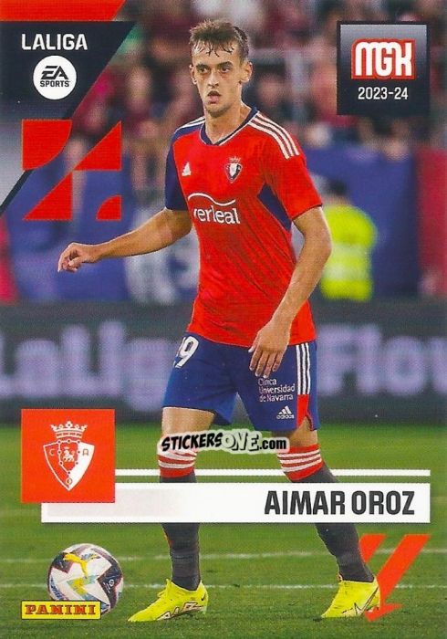 Cromo Aimar Oroz