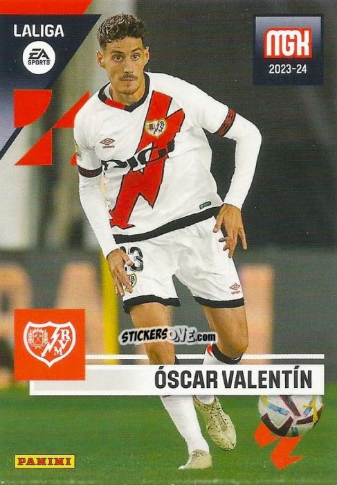 Cromo Óscar Valentín