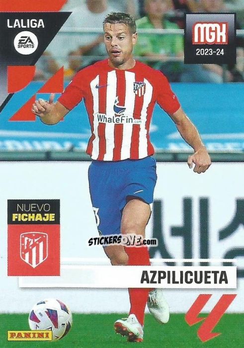 Figurina Azpilicueta - LaLiga 2023-2024. Megacracks n. 455 - Panini