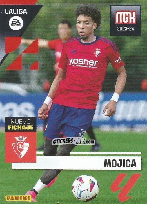 Sticker Mojica - LaLiga 2023-2024. Megacracks n. 468 - Panini