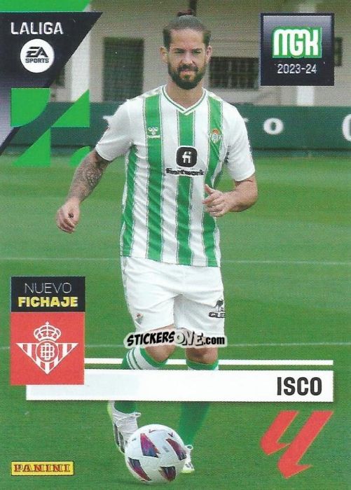 Sticker Isco - LaLiga 2023-2024. Megacracks n. 473 - Panini