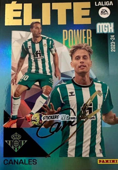 Sticker Canales - LaLiga 2023-2024. Megacracks n. 1p - Panini