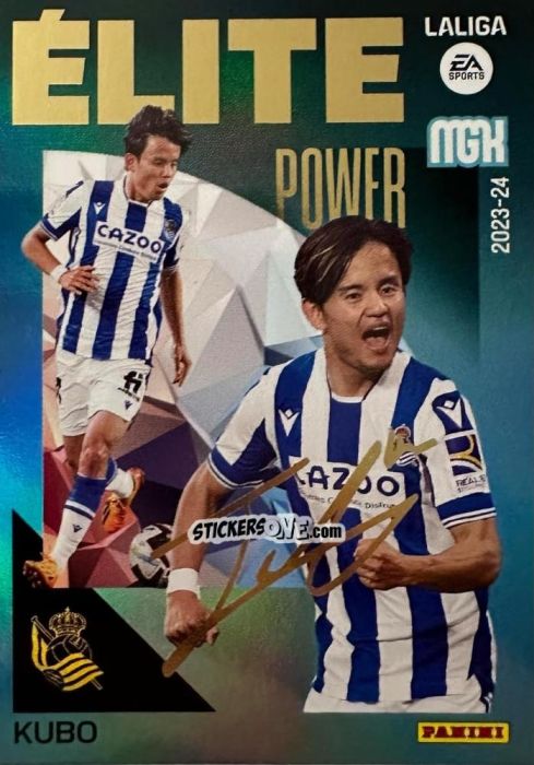 Figurina Kubo - LaLiga 2023-2024. Megacracks n. 8p - Panini