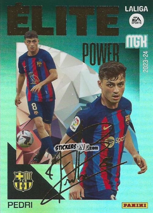 Sticker Pedri - LaLiga 2023-2024. Megacracks n. 13p - Panini