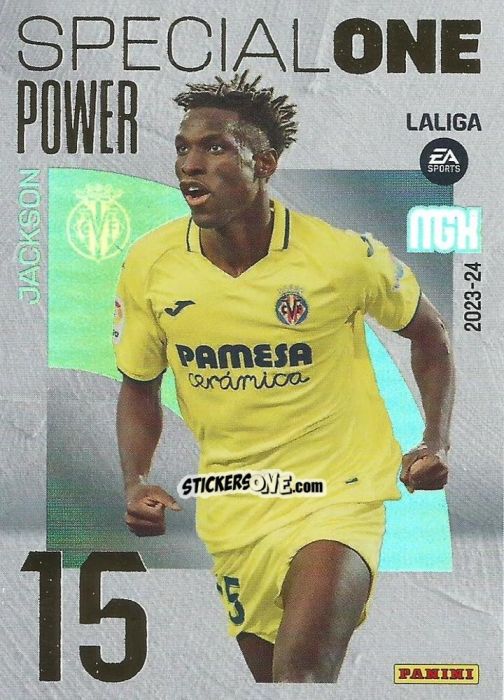 Sticker Jackson - LaLiga 2023-2024. Megacracks n. 393p - Panini