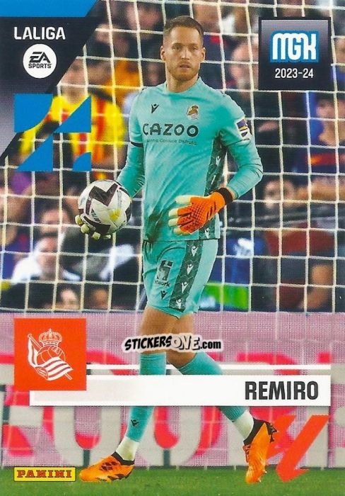 Sticker Remiro - LaLiga 2023-2024. Megacracks n. 308 - Panini