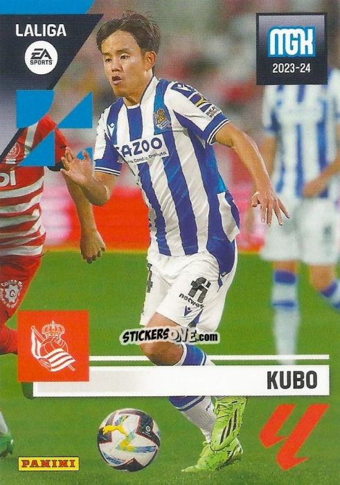 Figurina Kubo - LaLiga 2023-2024. Megacracks n. 319 - Panini