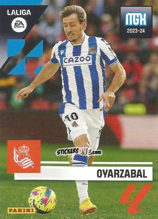 Sticker Oyarzabal - LaLiga 2023-2024. Megacracks n. 321 - Panini