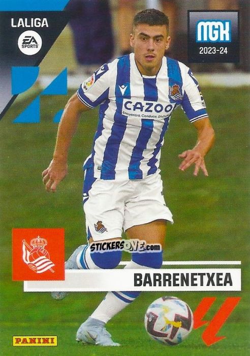 Sticker Barrenetxea - LaLiga 2023-2024. Megacracks n. 322 - Panini