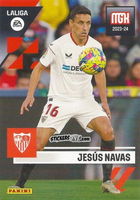 Sticker Jesus Navas - LaLiga 2023-2024. Megacracks n. 329 - Panini