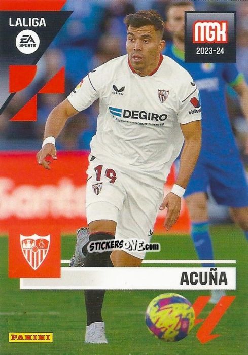 Sticker Acuña - LaLiga 2023-2024. Megacracks n. 332 - Panini