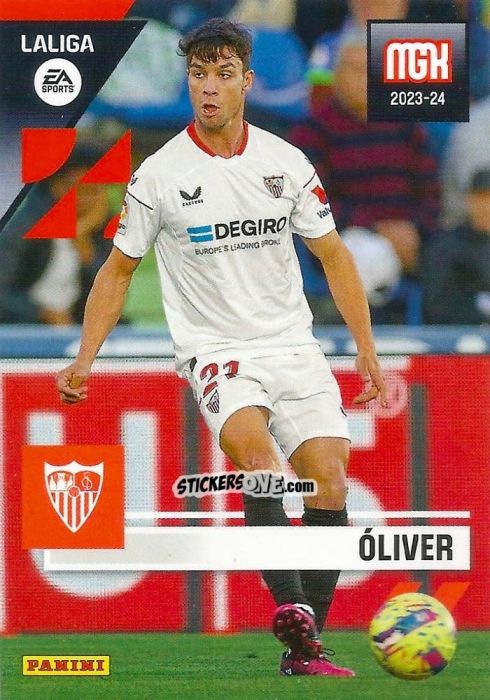 Sticker Óliver - LaLiga 2023-2024. Megacracks n. 335 - Panini
