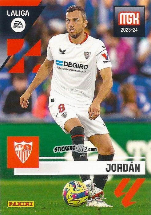 Sticker Jordán - LaLiga 2023-2024. Megacracks n. 336 - Panini