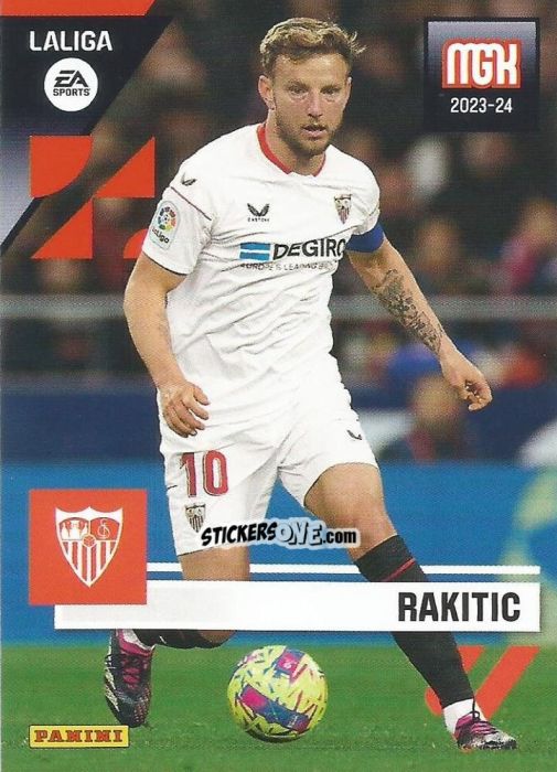Sticker Rakitic - LaLiga 2023-2024. Megacracks n. 337 - Panini
