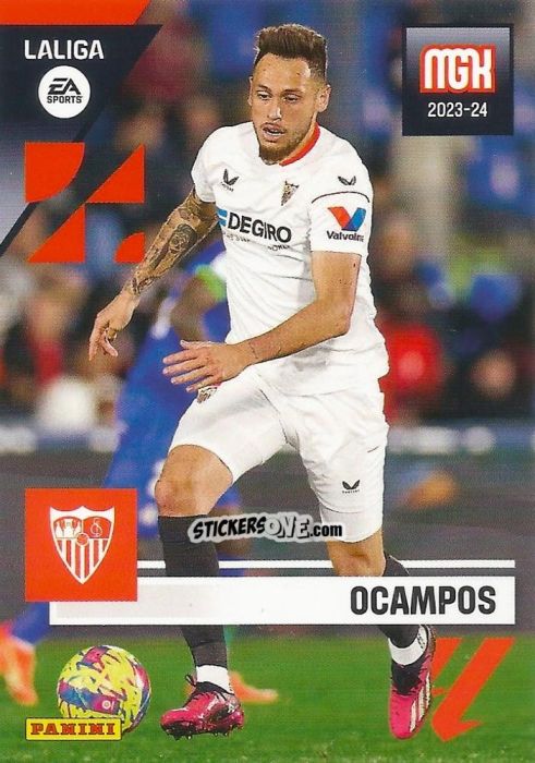 Sticker Ocampos - LaLiga 2023-2024. Megacracks n. 339 - Panini