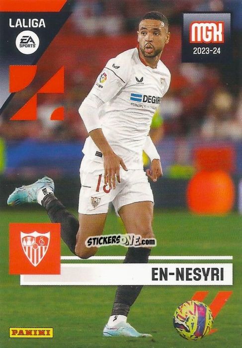 Sticker En-Nesyri - LaLiga 2023-2024. Megacracks n. 341 - Panini