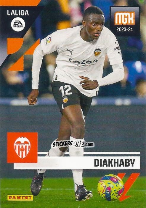 Sticker Diakhaby - LaLiga 2023-2024. Megacracks n. 349 - Panini