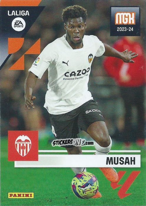 Sticker Musah - LaLiga 2023-2024. Megacracks n. 353 - Panini