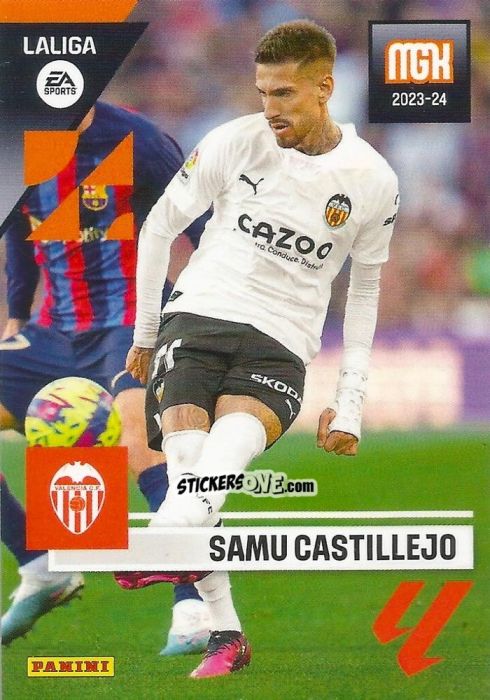 Cromo Samu Castillejo
