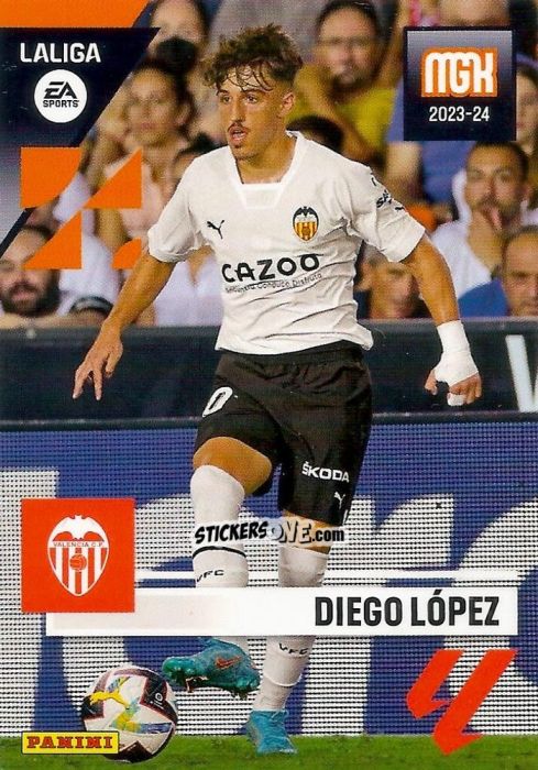 Cromo Diego López