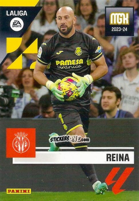 Sticker Reina - LaLiga 2023-2024. Megacracks n. 362 - Panini