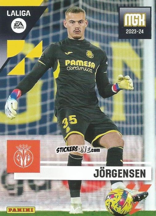 Sticker Jorgensen - LaLiga 2023-2024. Megacracks n. 363 - Panini