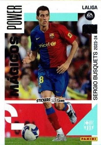Sticker Sergio Busquets - LaLiga 2023-2024. Megacracks n. 441p - Panini