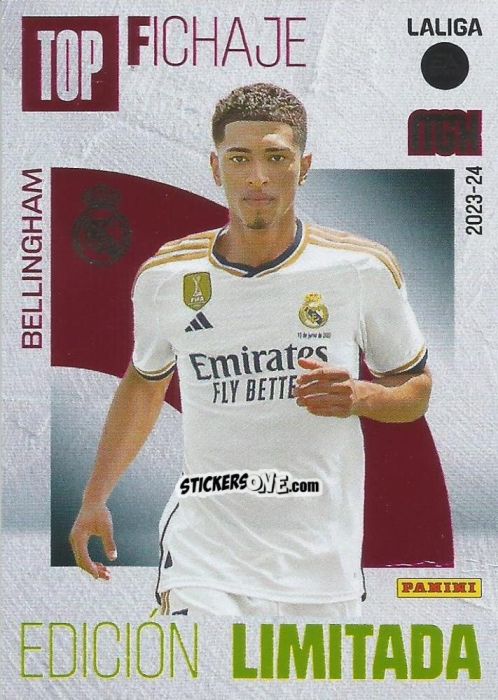 Sticker Bellingham - LaLiga 2023-2024. Megacracks n. LE-BE - Panini