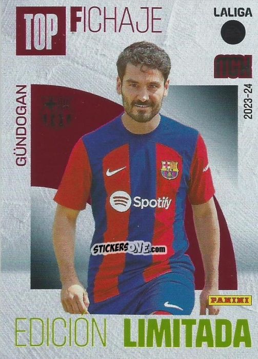 Sticker Gündoğan - LaLiga 2023-2024. Megacracks n. LE-GU - Panini