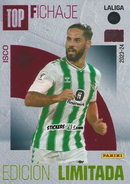 Sticker Isco - LaLiga 2023-2024. Megacracks n. LE-IS - Panini