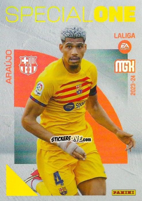 Sticker Araújo - LaLiga 2023-2024. Megacracks n. 382 - Panini