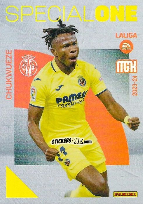 Figurina Chukwueze - LaLiga 2023-2024. Megacracks n. 387 - Panini