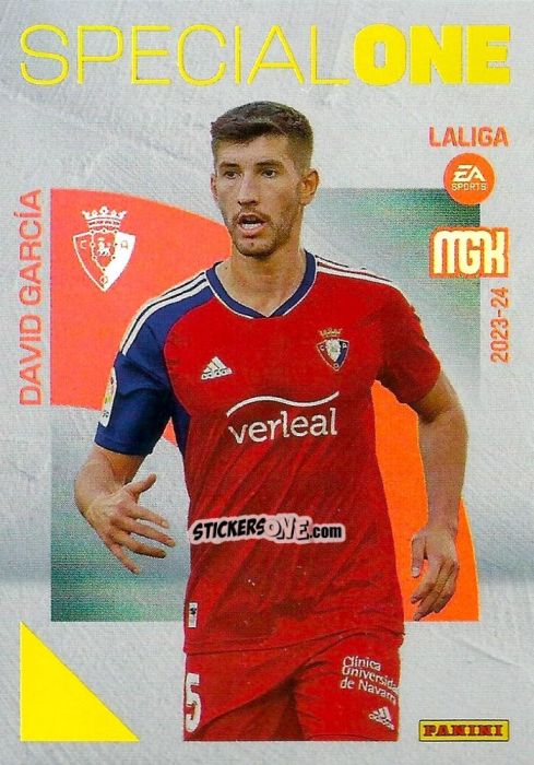 Sticker David García - LaLiga 2023-2024. Megacracks n. 388 - Panini