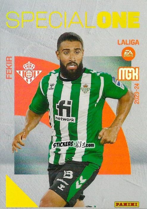 Sticker Fekir - LaLiga 2023-2024. Megacracks n. 391 - Panini