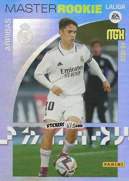 Sticker Arribas - LaLiga 2023-2024. Megacracks n. 411 - Panini