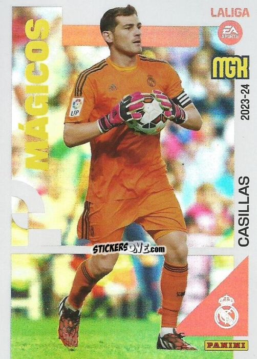 Sticker Casillas - LaLiga 2023-2024. Megacracks n. 434 - Panini