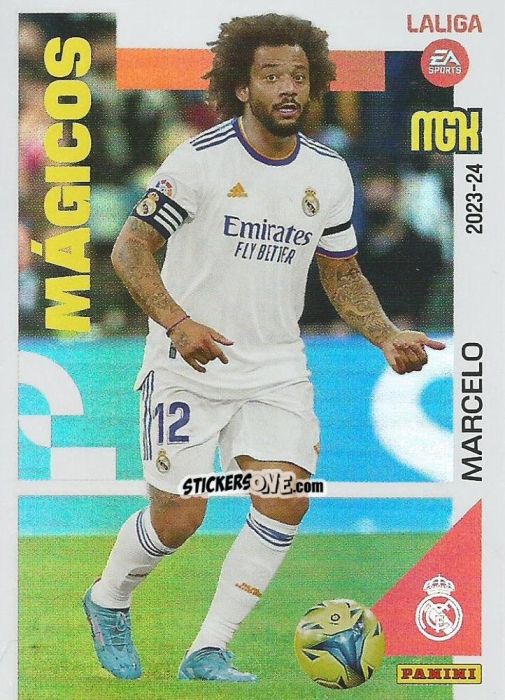 Sticker Marcelo - LaLiga 2023-2024. Megacracks n. 438 - Panini