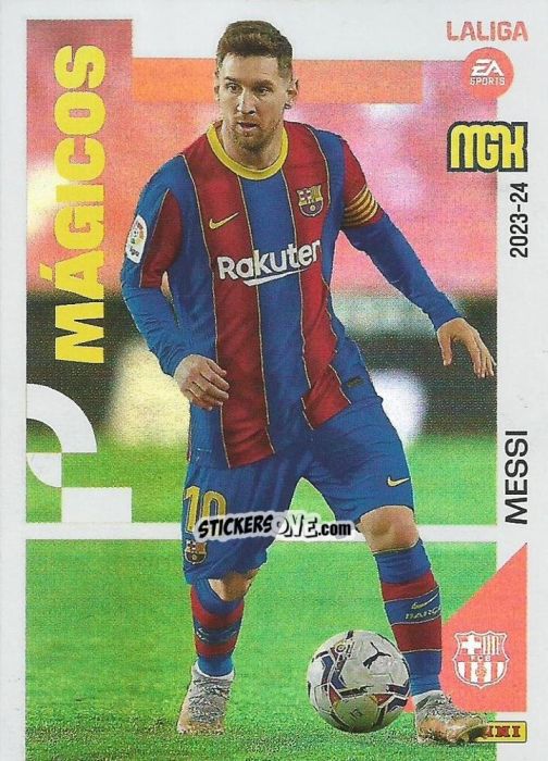 Sticker Messi - LaLiga 2023-2024. Megacracks n. 439 - Panini