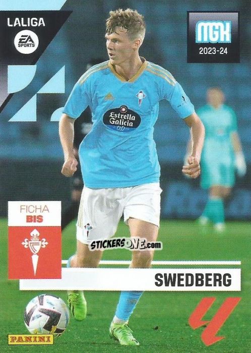 Sticker Swedberg - LaLiga 2023-2024. Megacracks n. 162bis - Panini