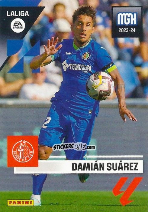 Sticker Damián Suárez - LaLiga 2023-2024. Megacracks n. 166 - Panini