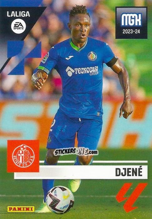Sticker Djene - LaLiga 2023-2024. Megacracks n. 167 - Panini