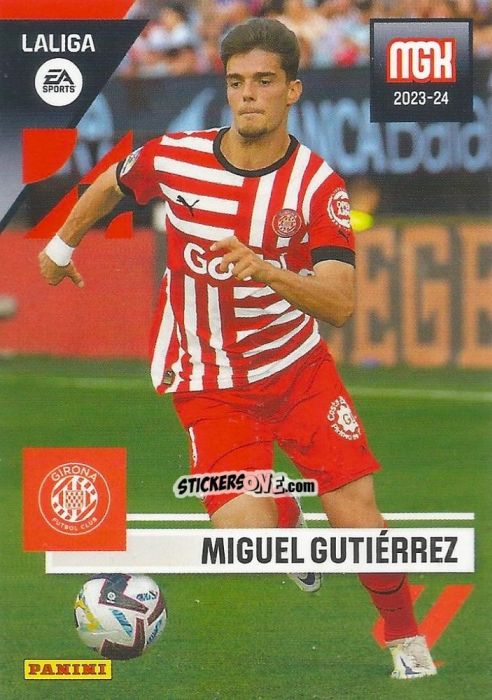 Cromo Miguel Gutiérrez