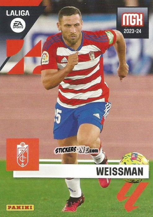 Sticker Weissman - LaLiga 2023-2024. Megacracks n. 216 - Panini