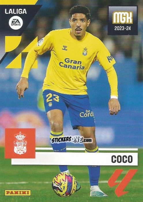 Sticker Coco - LaLiga 2023-2024. Megacracks n. 221 - Panini